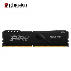 MEMORIA DDR4 KINGSTON 16GB 3200MHZ ( KF432C16BB/16 ) FURY BEAST BLACK 1X16