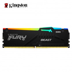 MEMORIA DDR5 KINGSTON 32GB 5200MHZ ( KF552C40BBA-32 ) FURY BEAST BLACK RGB