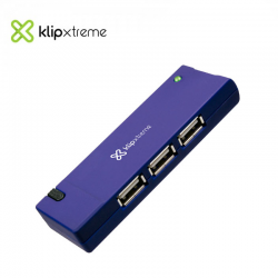 HUB USB 4 PT KLIP XTREME ( KUH-400A ) BLUE