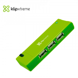 HUB USB 4 PT KLIP XTREME ( KUH-400G ) GREEN